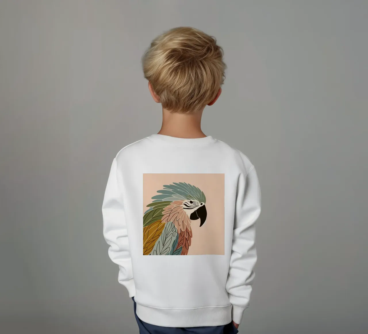 Anima colorata felpa bambino da KANESYAARTS