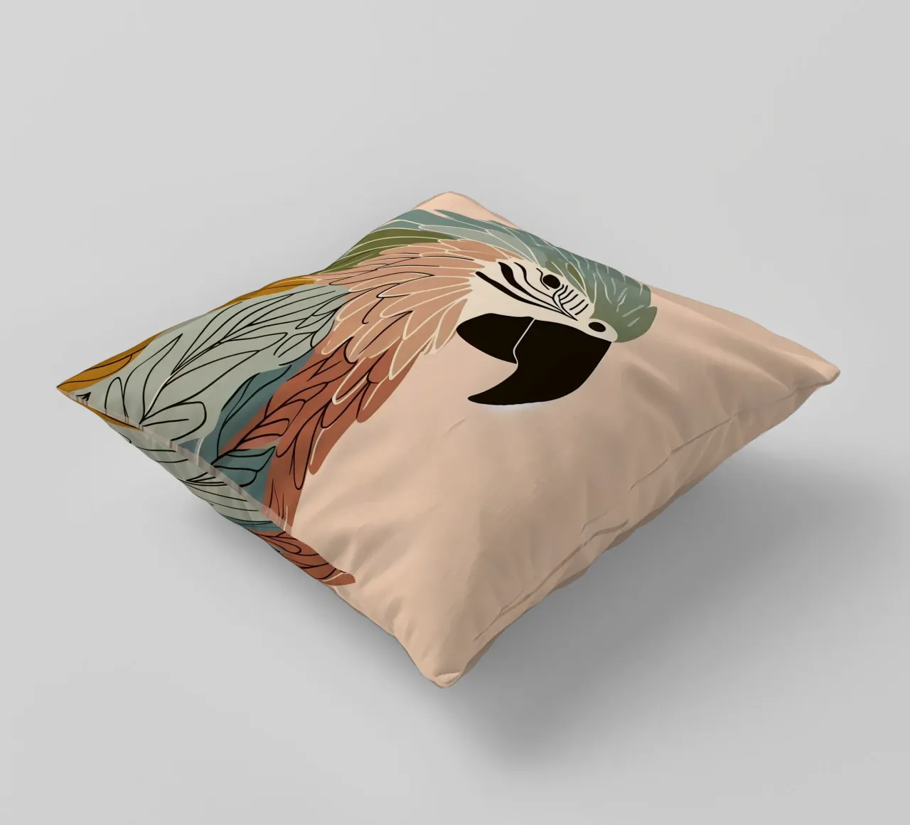 Anima colorata cuscino da KANESYAARTS