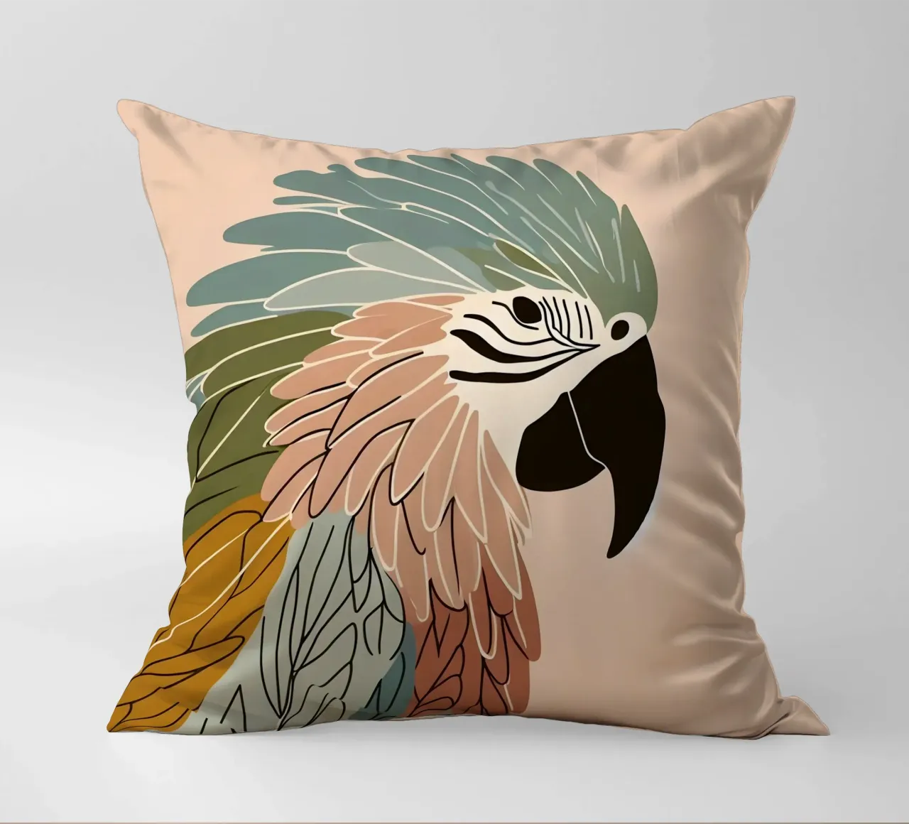 Anima colorata cuscino da KANESYAARTS