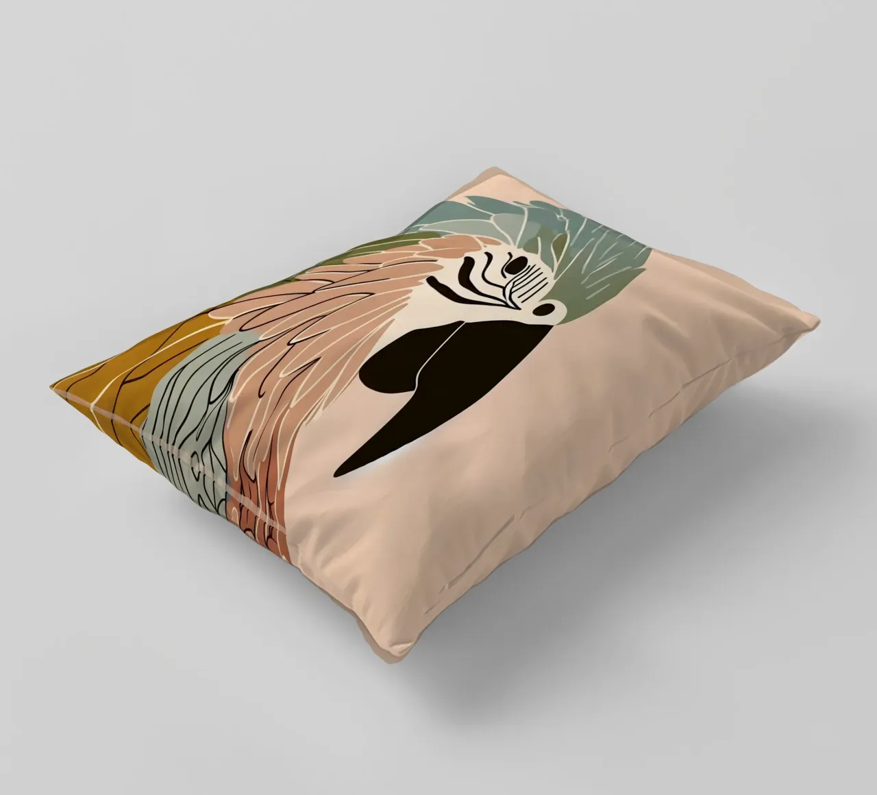 Anima colorata cuscino da KANESYAARTS