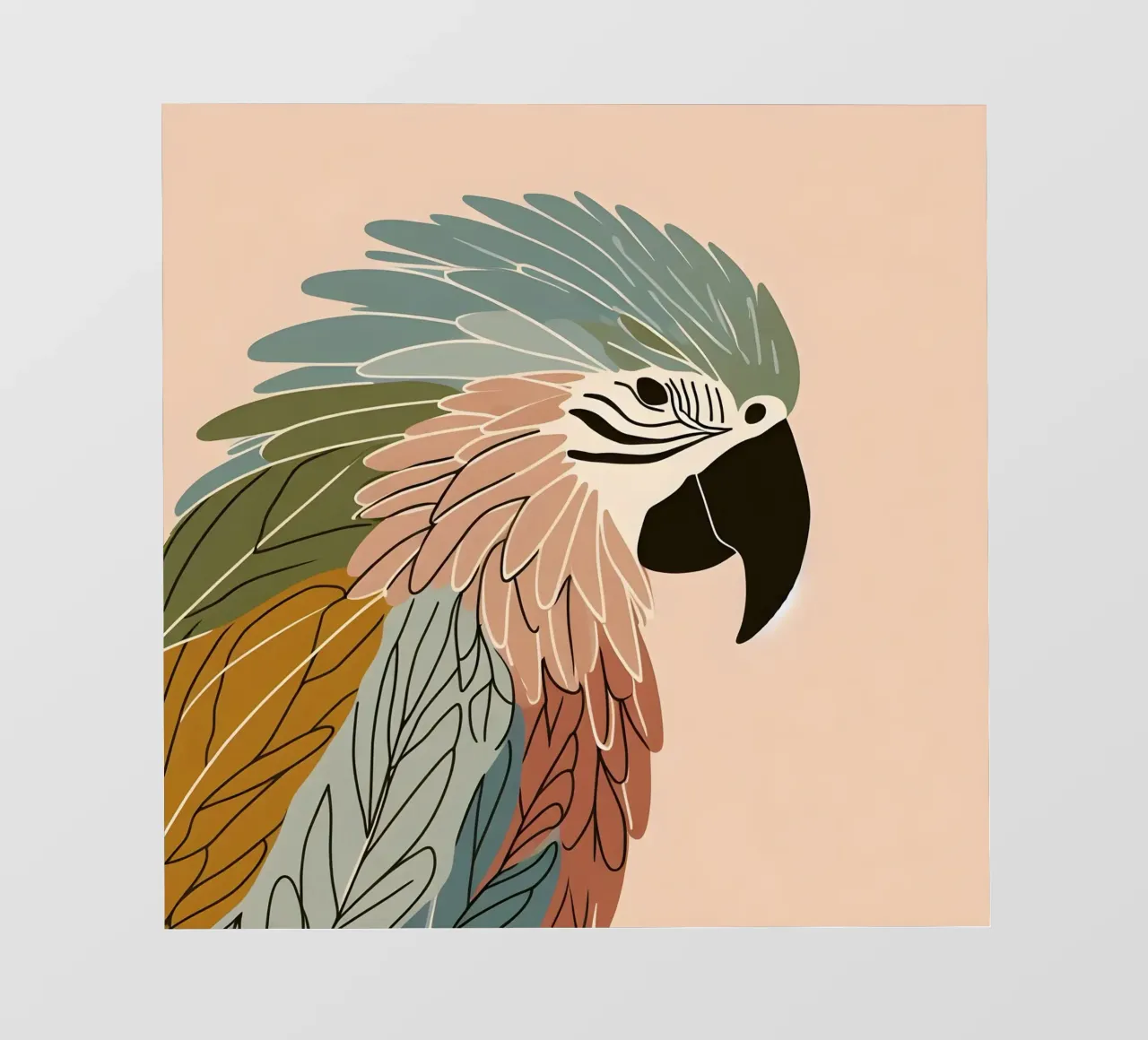 Anima colorata telo in pvc da KANESYAARTS