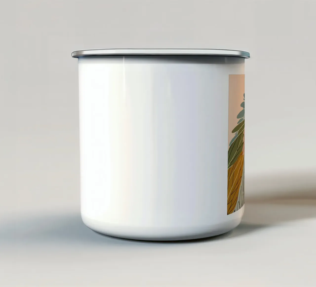 Anima colorata tazza in smalto da KANESYAARTS