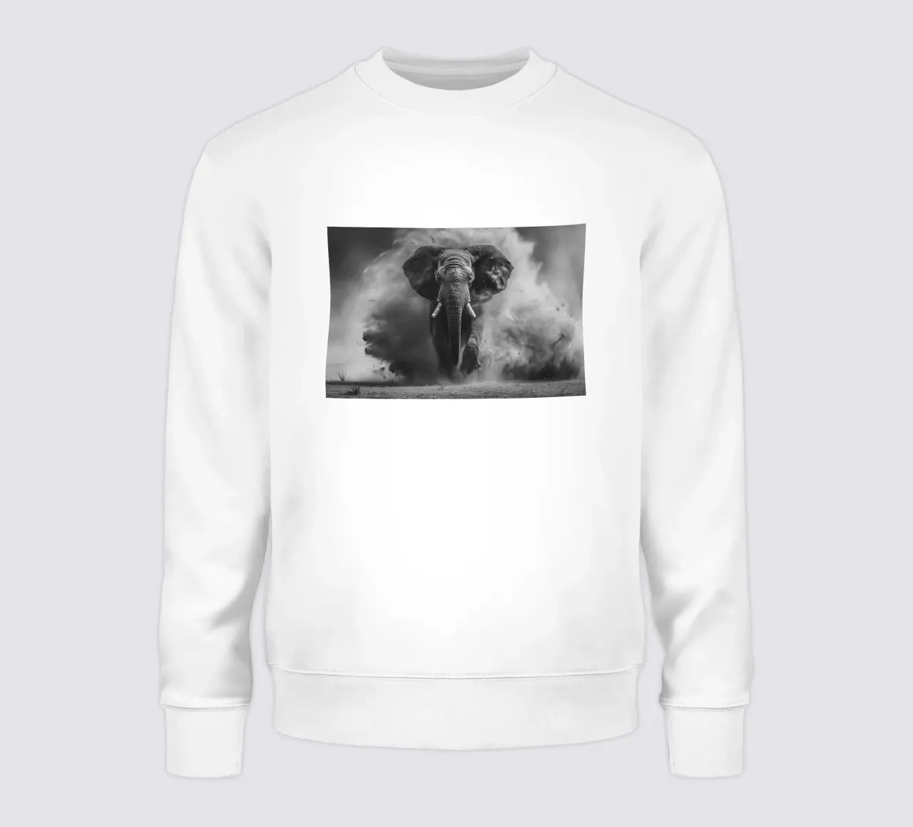 Imponente poder del elefante sudadera de Carinaprint