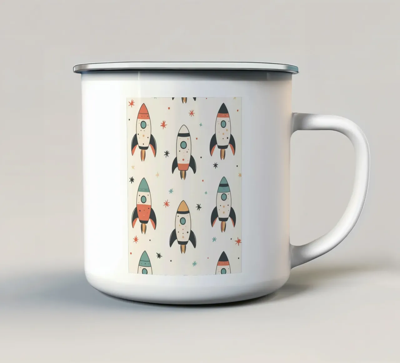 Razzi stravaganti tazza in smalto da Happy Littles
