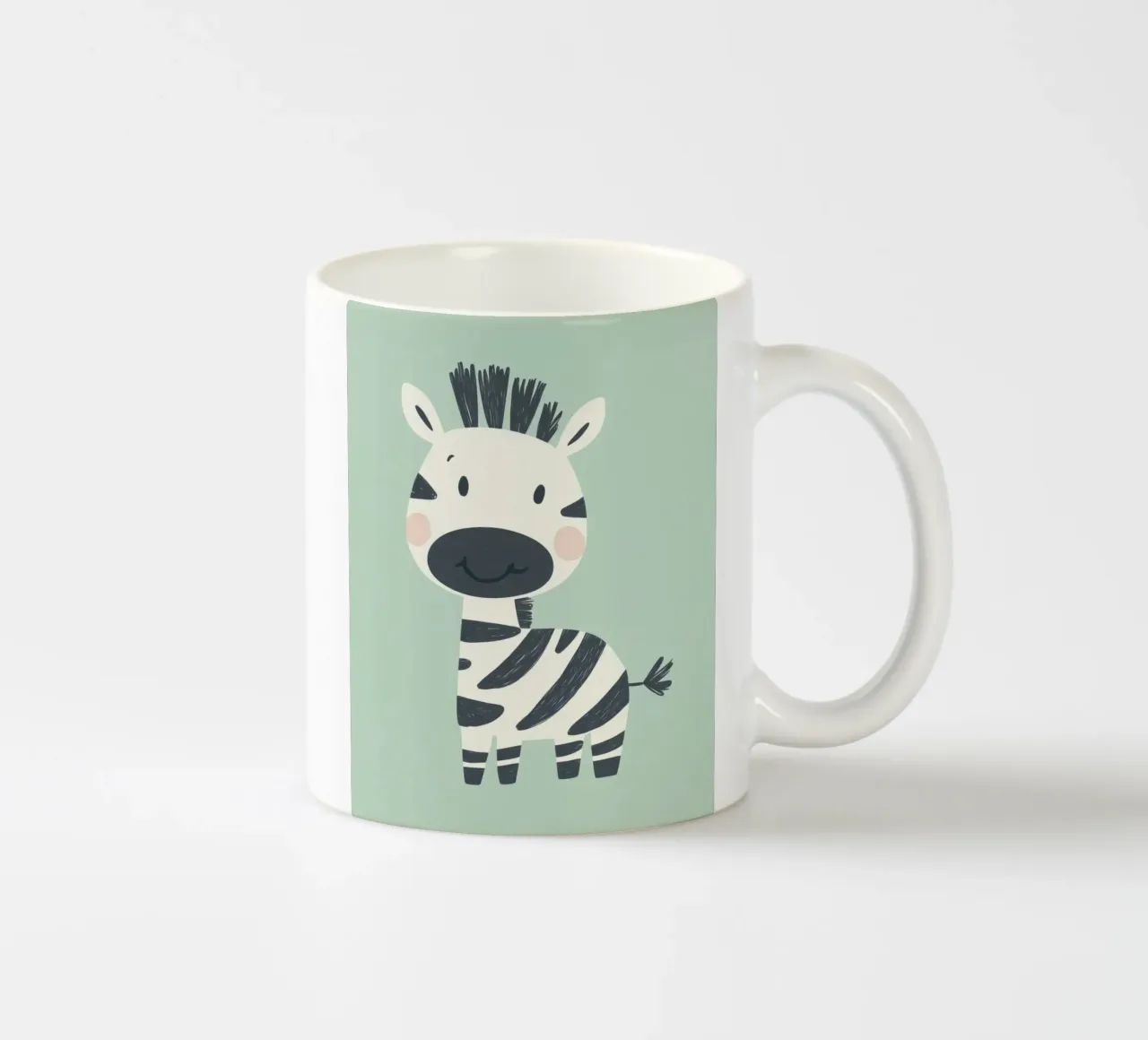 Zebra stravagante tazza in ceramica da Happy Littles