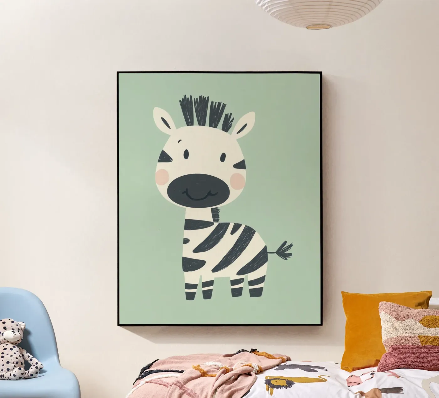 Zebra stravagante plexiglass da Happy Littles