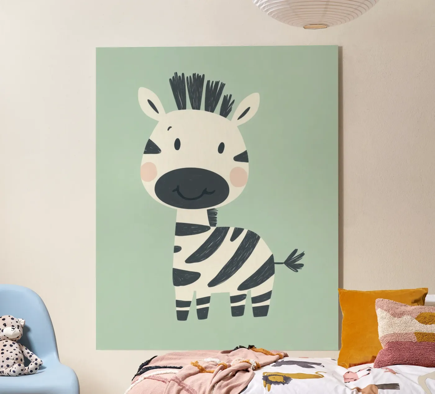 Zebra stravagante plexiglass da Happy Littles