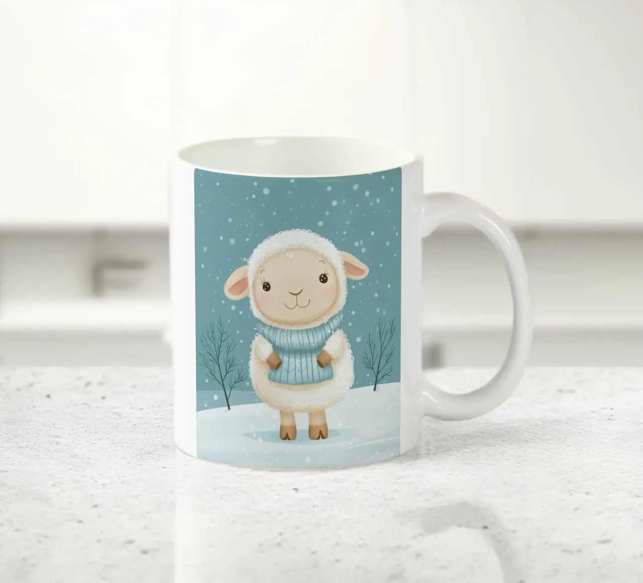 Pecore capricciose tazza in ceramica da Happy Littles