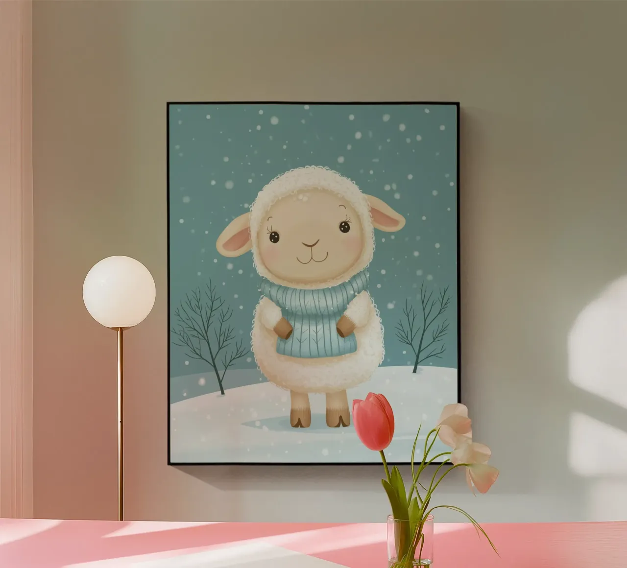 Pecore capricciose plexiglass da Happy Littles