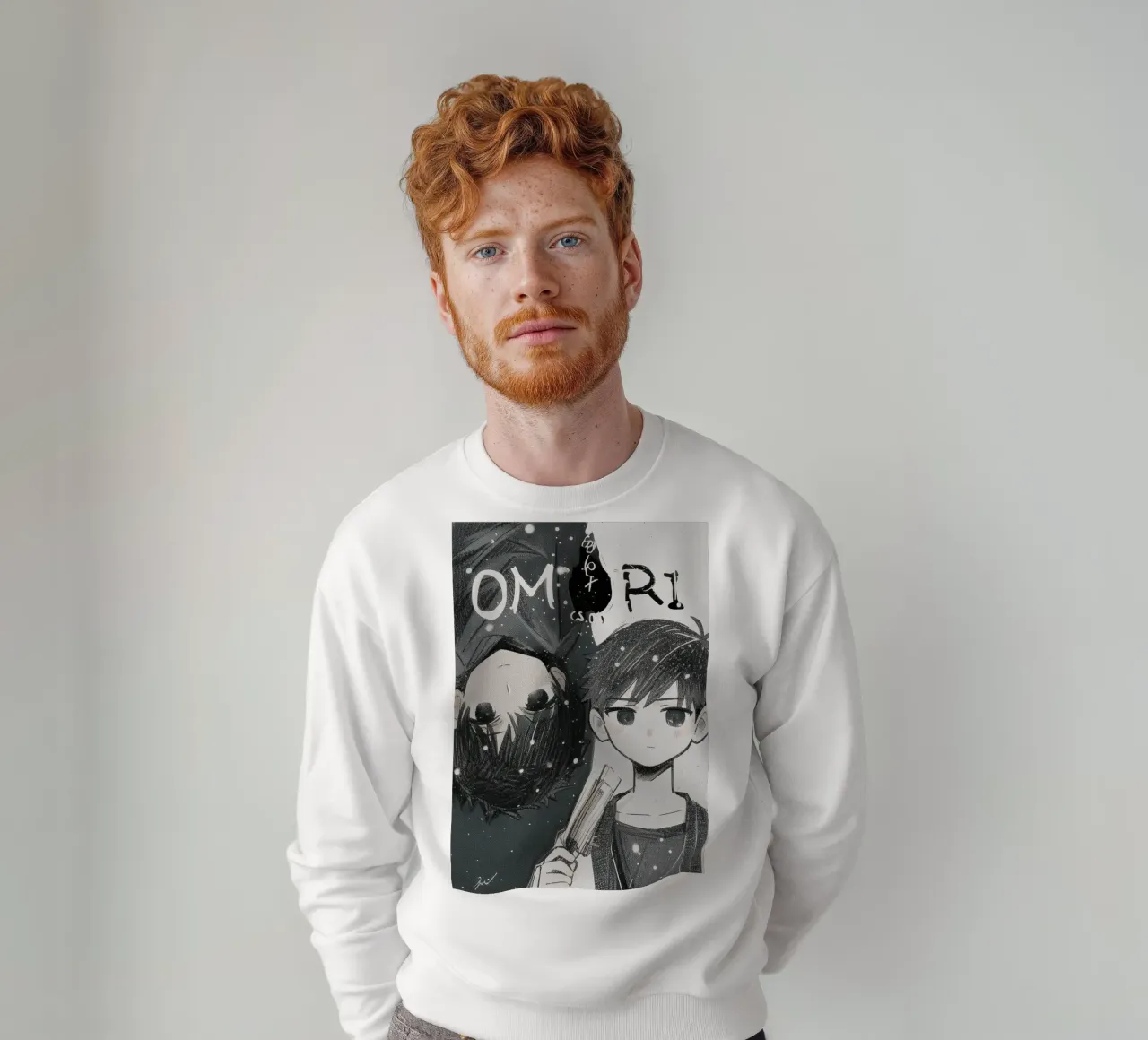 OMORI GAMES felpa da posterindo