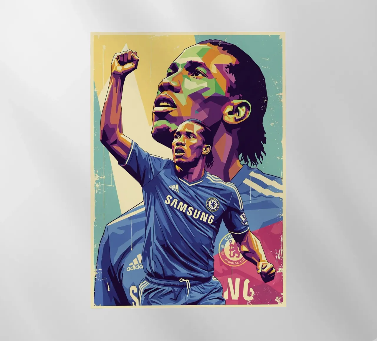 Didier Drogba in prima serata pellicola backlit da Hantamrata