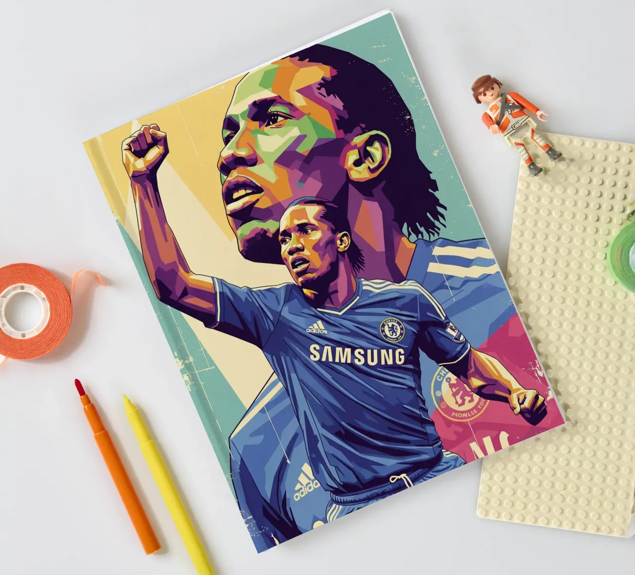 Didier Drogba prime time notebook by Hantamrata
