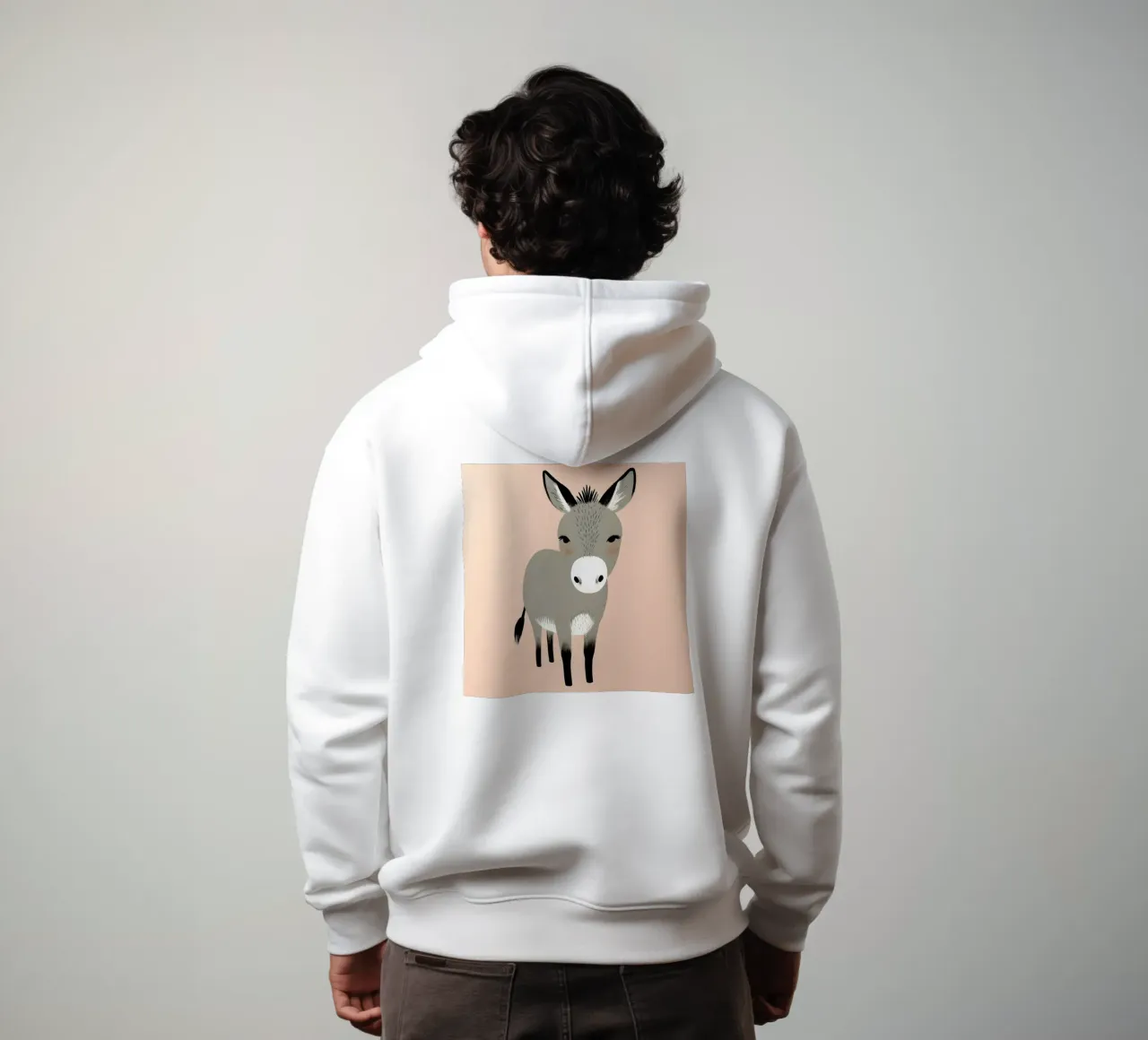 Essere se stessi felpa con cappuccio da KANESYAARTS