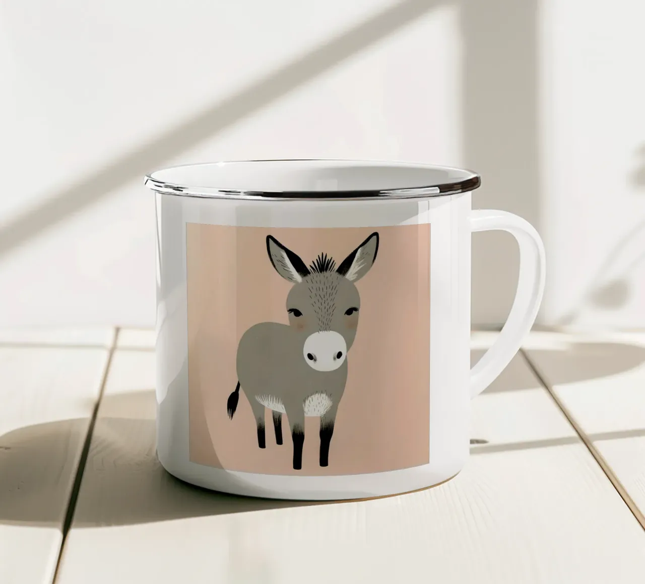 Essere se stessi tazza in smalto da KANESYAARTS