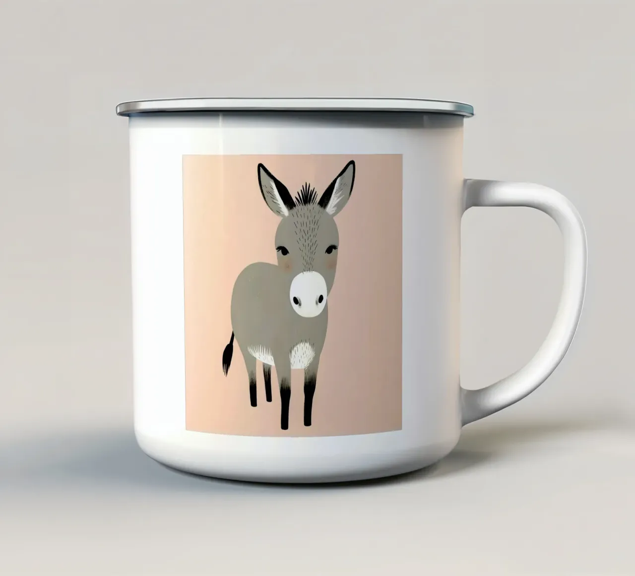 Essere se stessi tazza in smalto da KANESYAARTS
