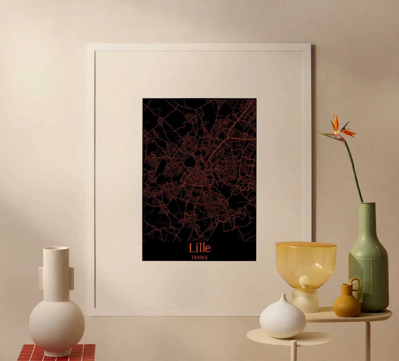 Lille poster by MiMap