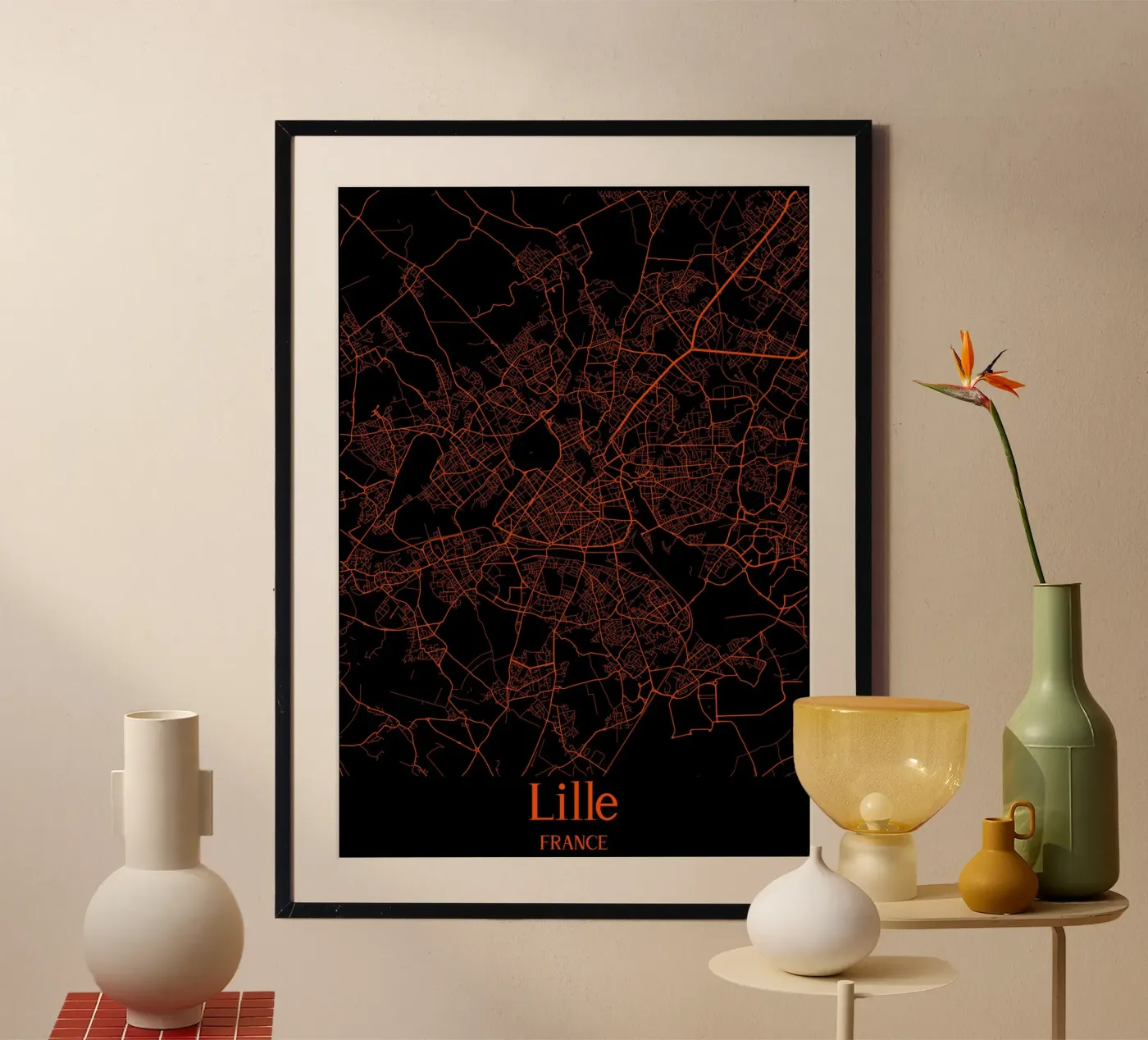 Lille poster by MiMap