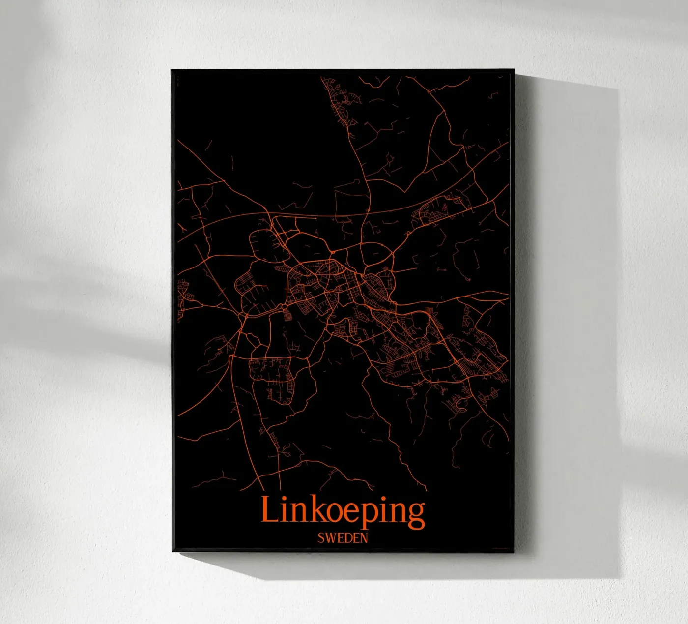 Linkoeping acryl van MiMap
