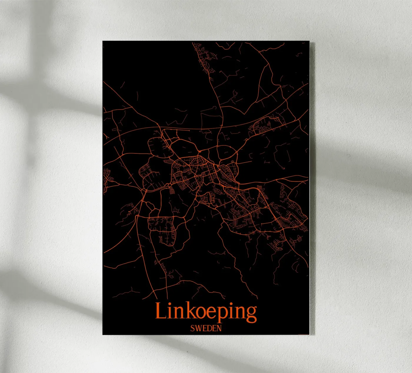 Linkoeping acryl van MiMap