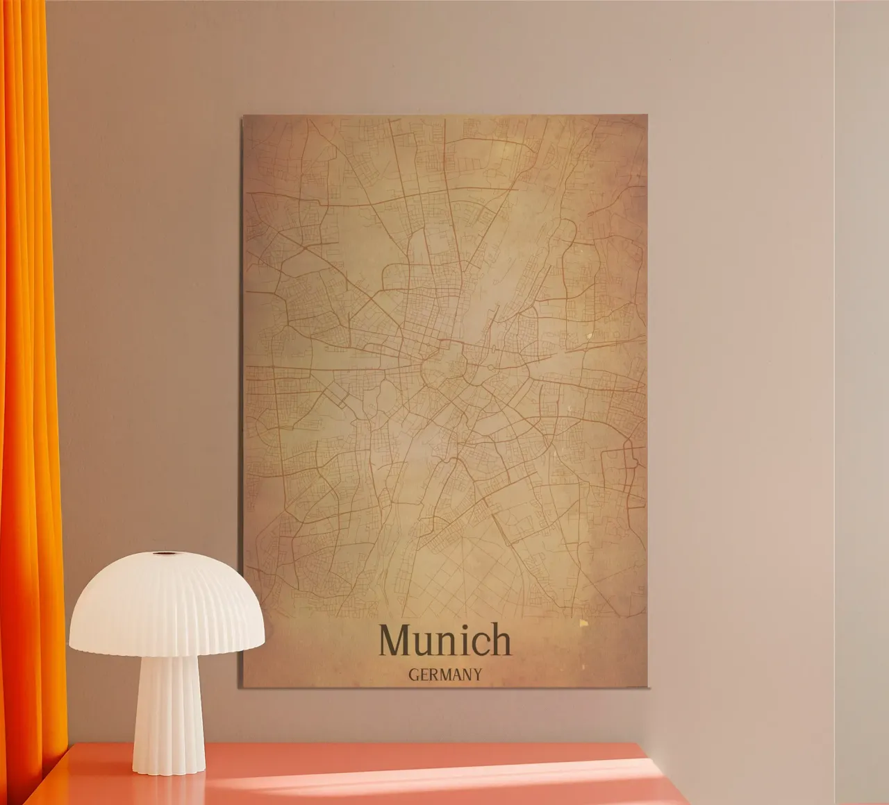 Munich GERMANY poster da WorldPrint