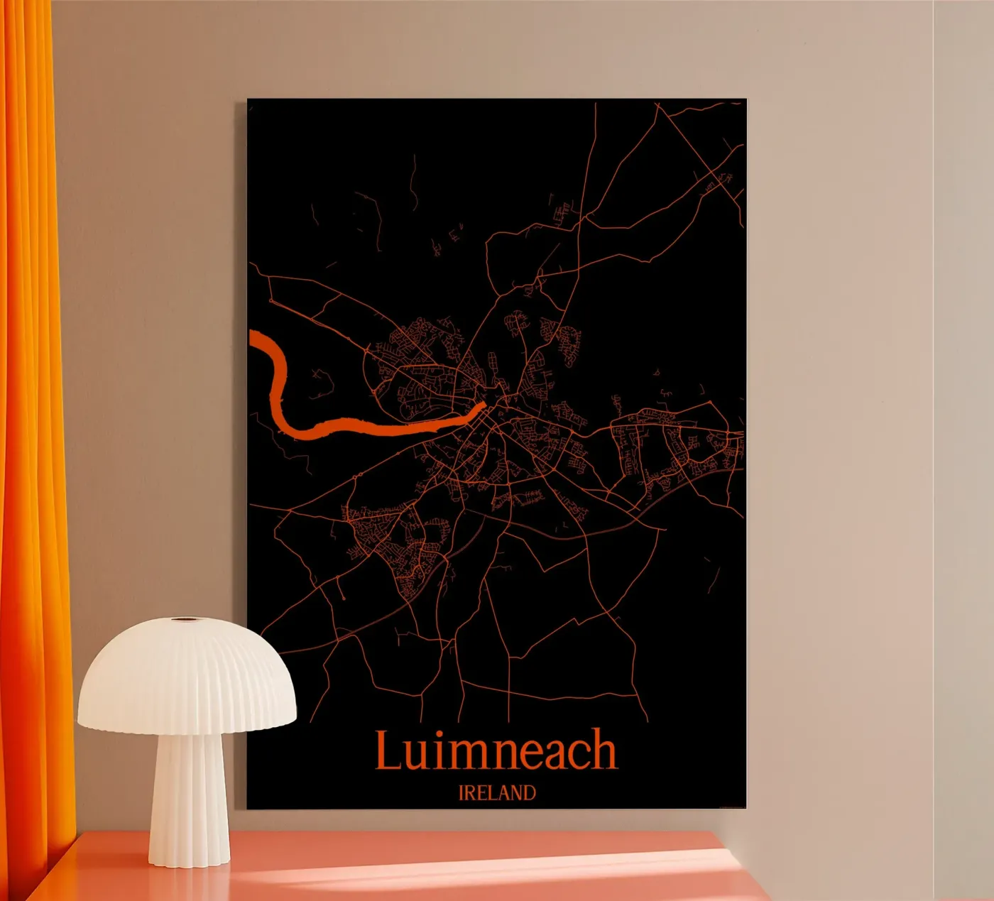 Luimneach acryl van MiMap
