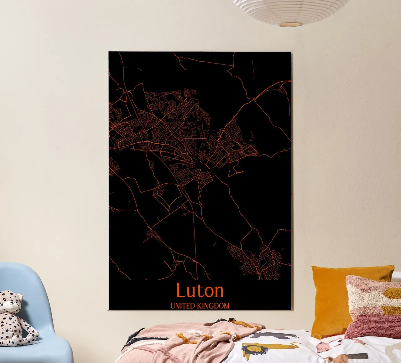 Luton poster van MiMap