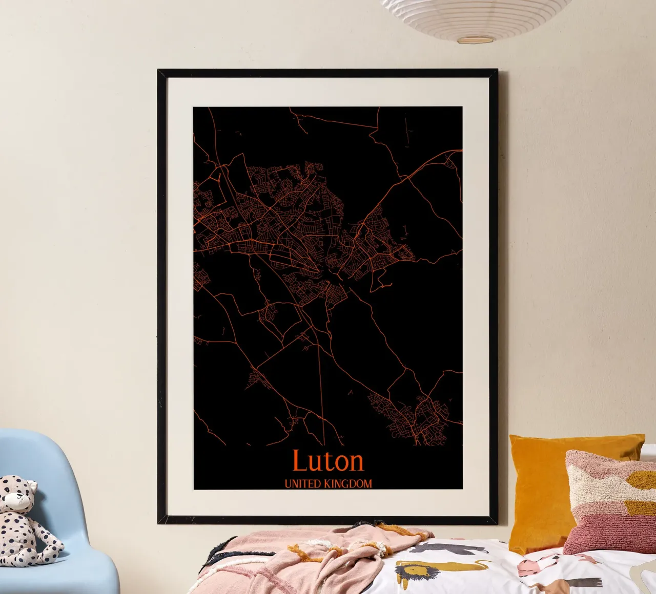 Luton poster van MiMap