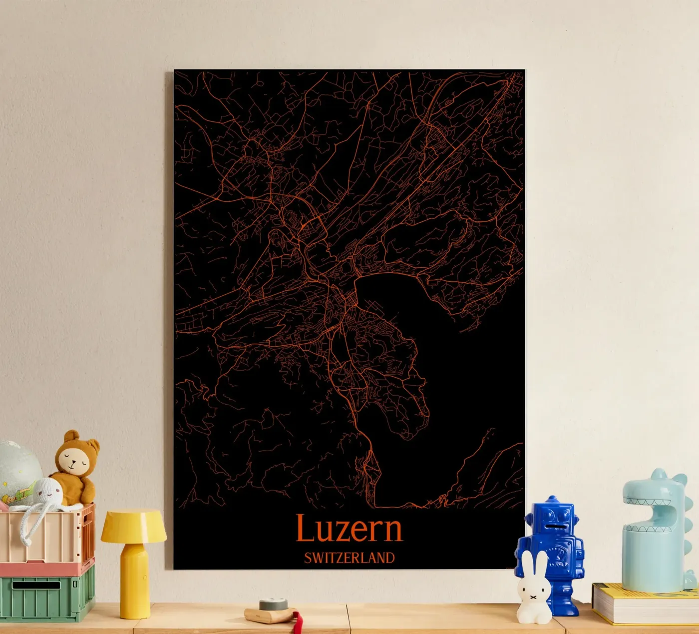 Luzern acryl van MiMap