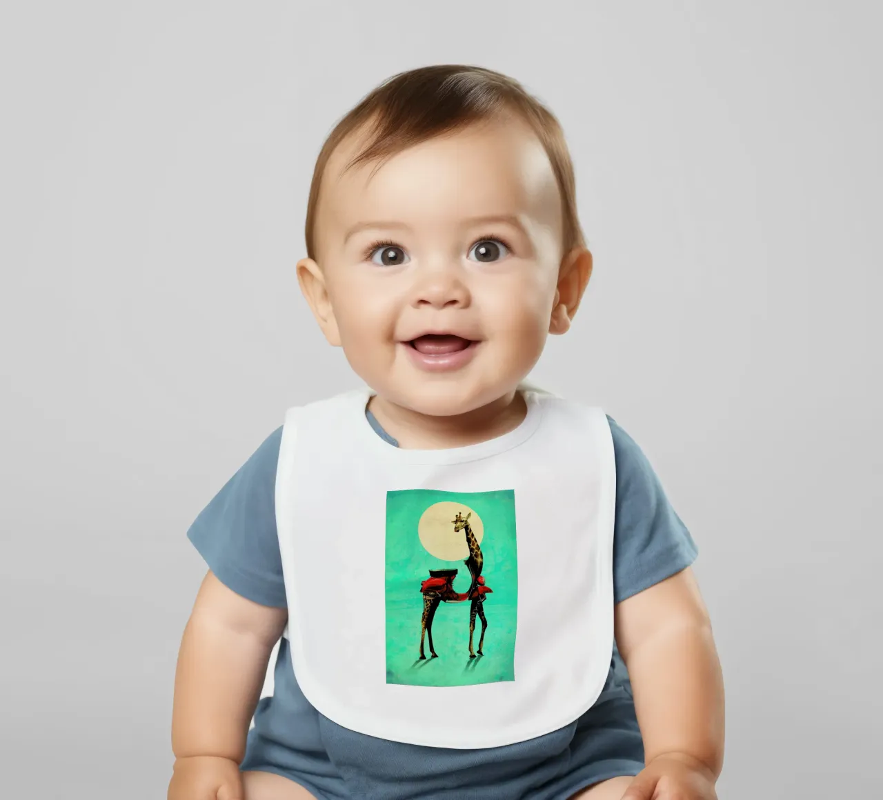 Giraffe bavaglino da Ali Gulec