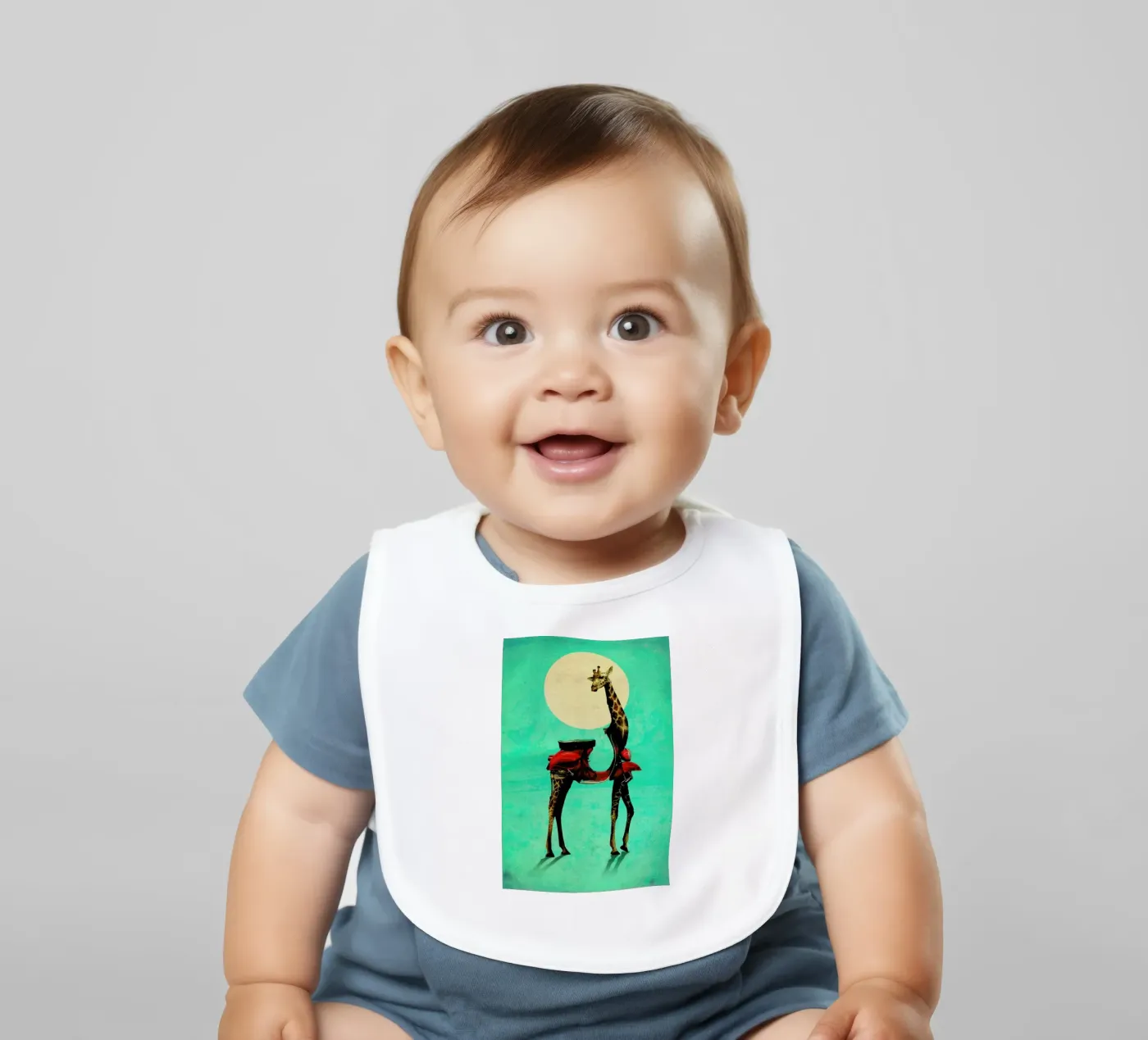 Giraffe bavaglino da Ali Gulec