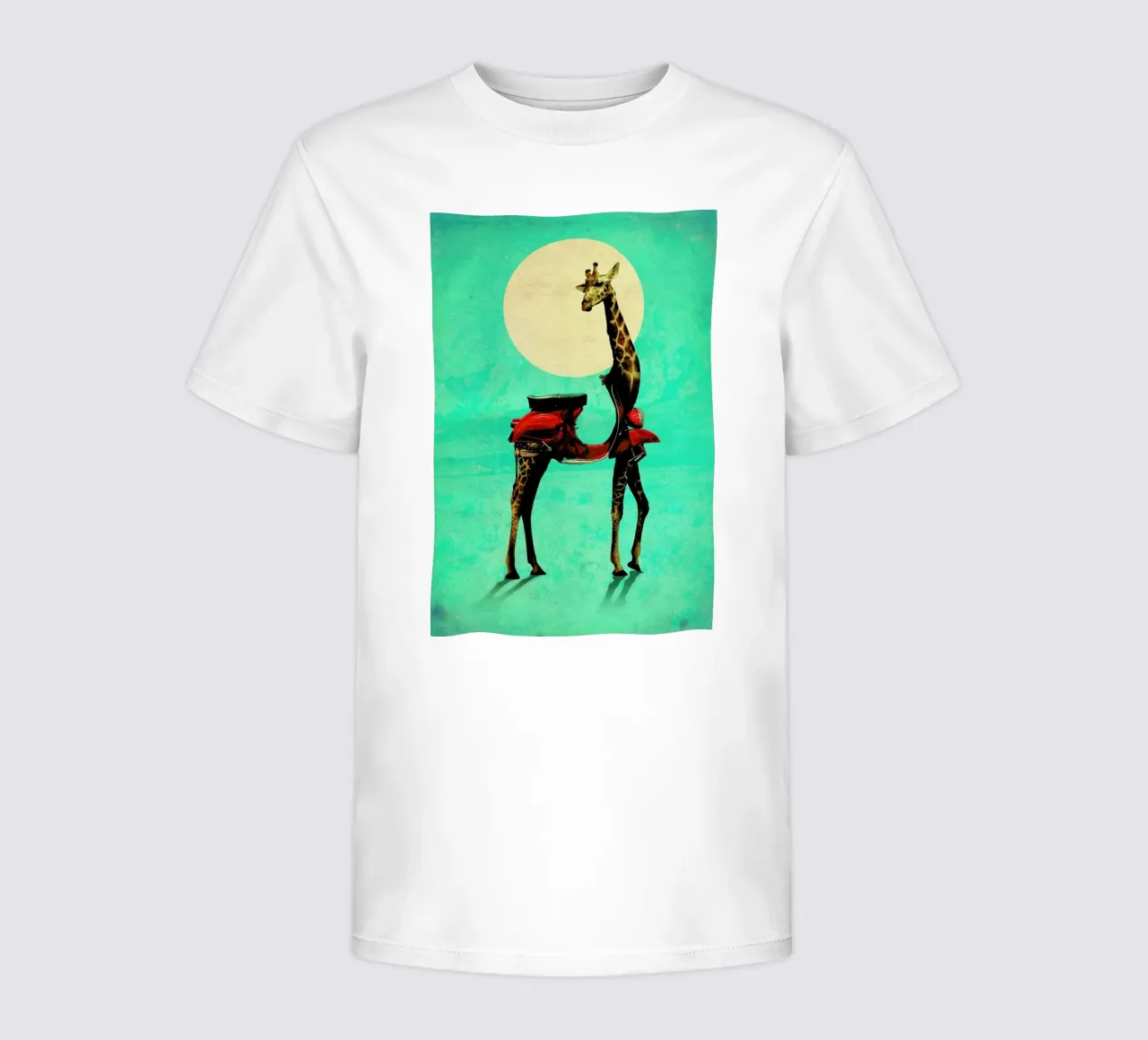 Giraffe t-shirt bambini da Ali Gulec