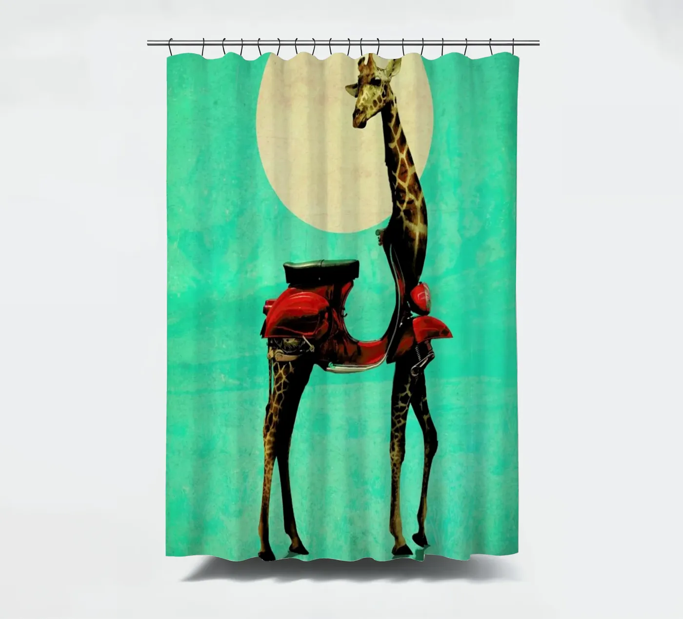 Giraffe Duschvorhang von Ali Gulec