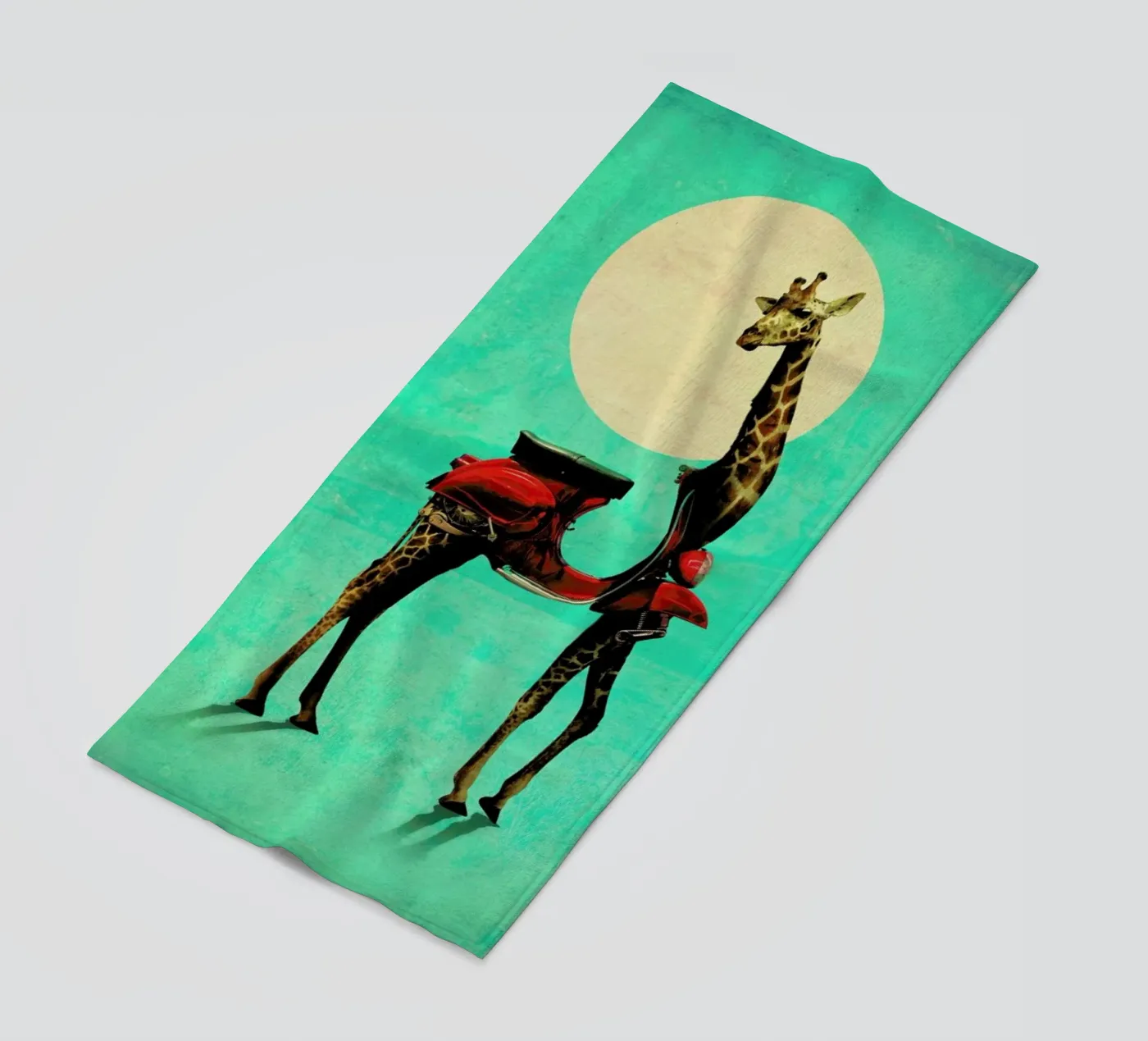 Giraffe telo mare da Ali Gulec