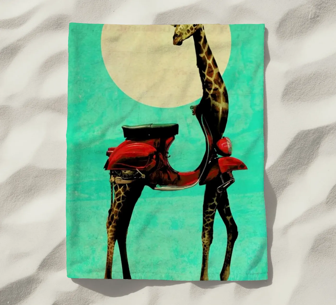 Giraffe telo mare da Ali Gulec