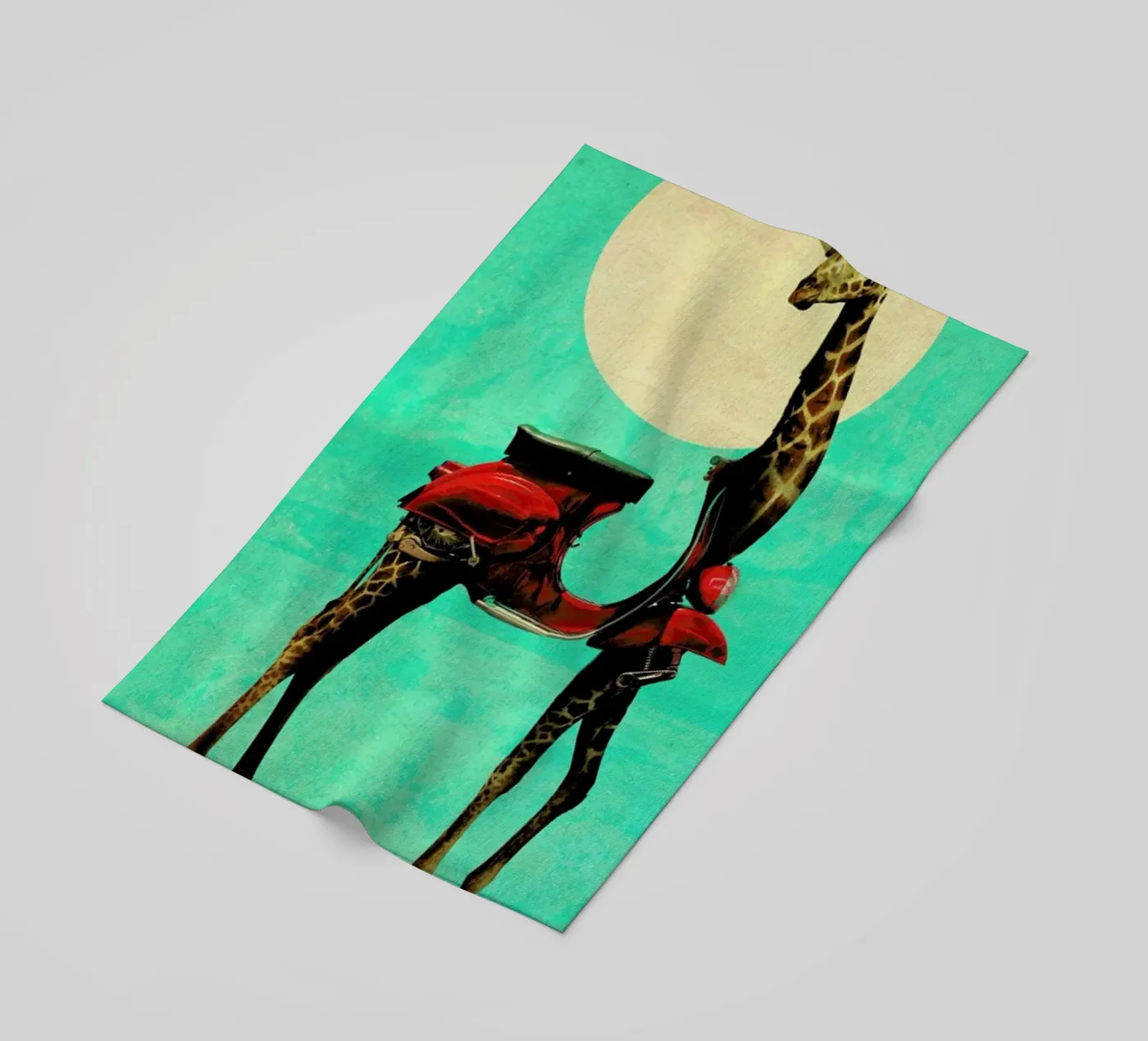 Giraffe telo mare da Ali Gulec