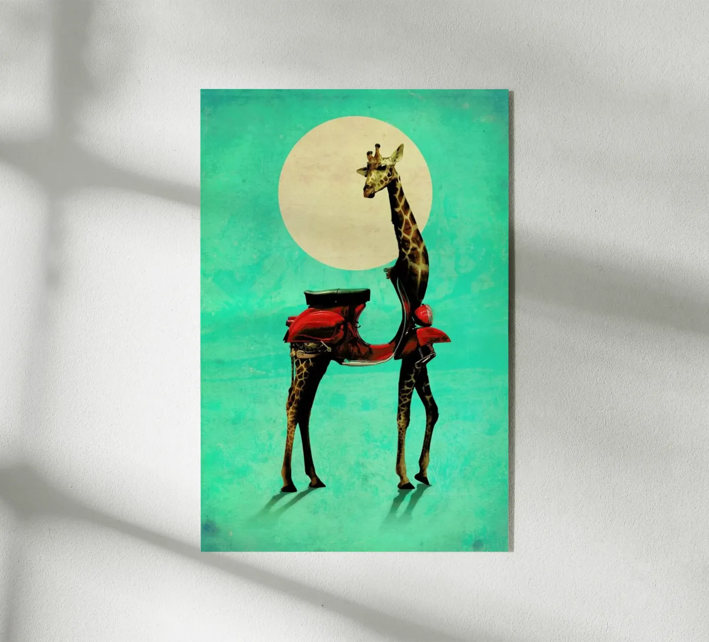 Giraffe plexiglass da Ali Gulec