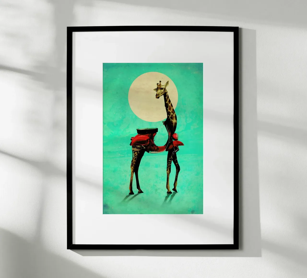 Giraffe poster da Ali Gulec