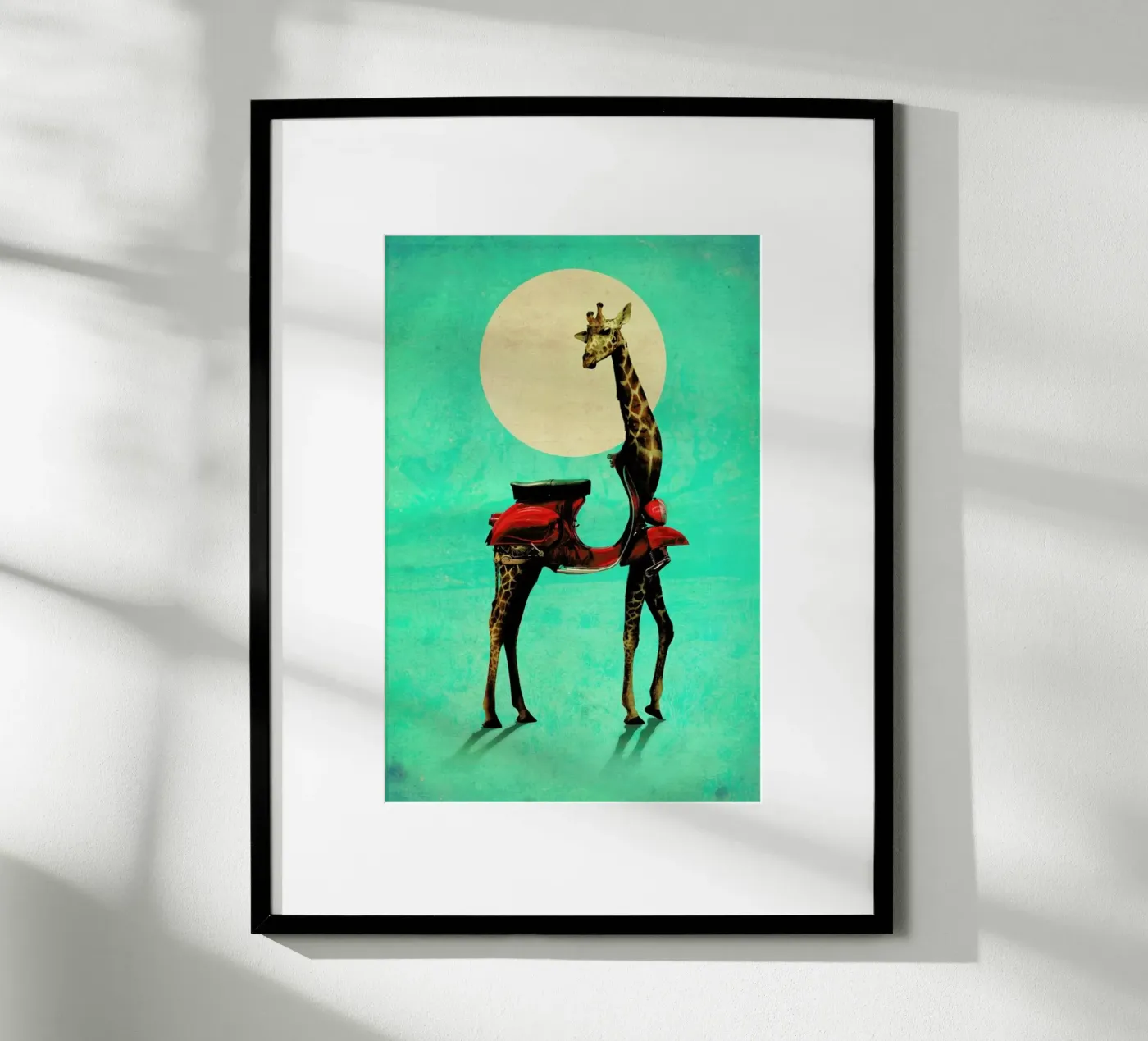 Giraffe poster da Ali Gulec