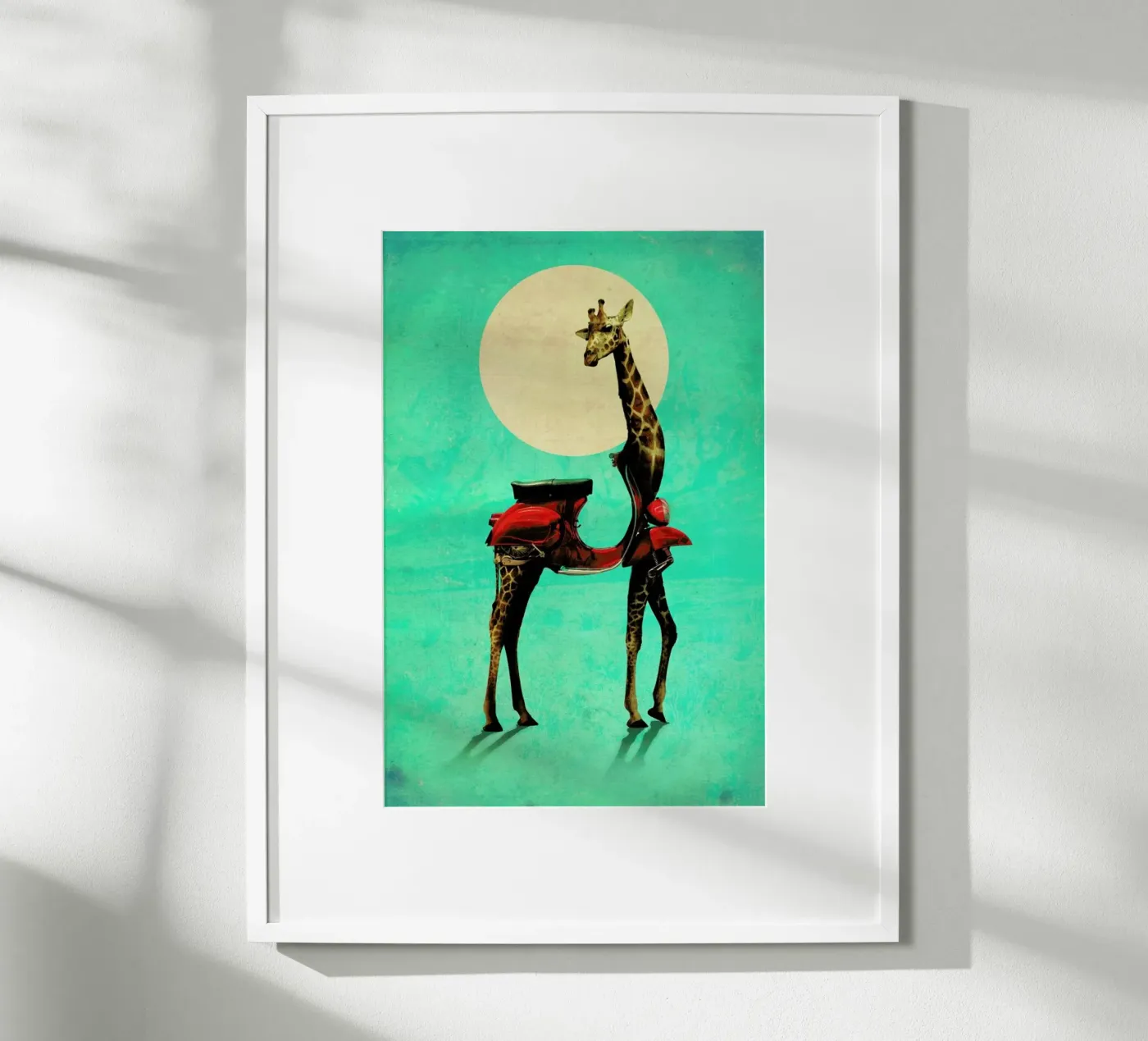 Giraffe poster da Ali Gulec