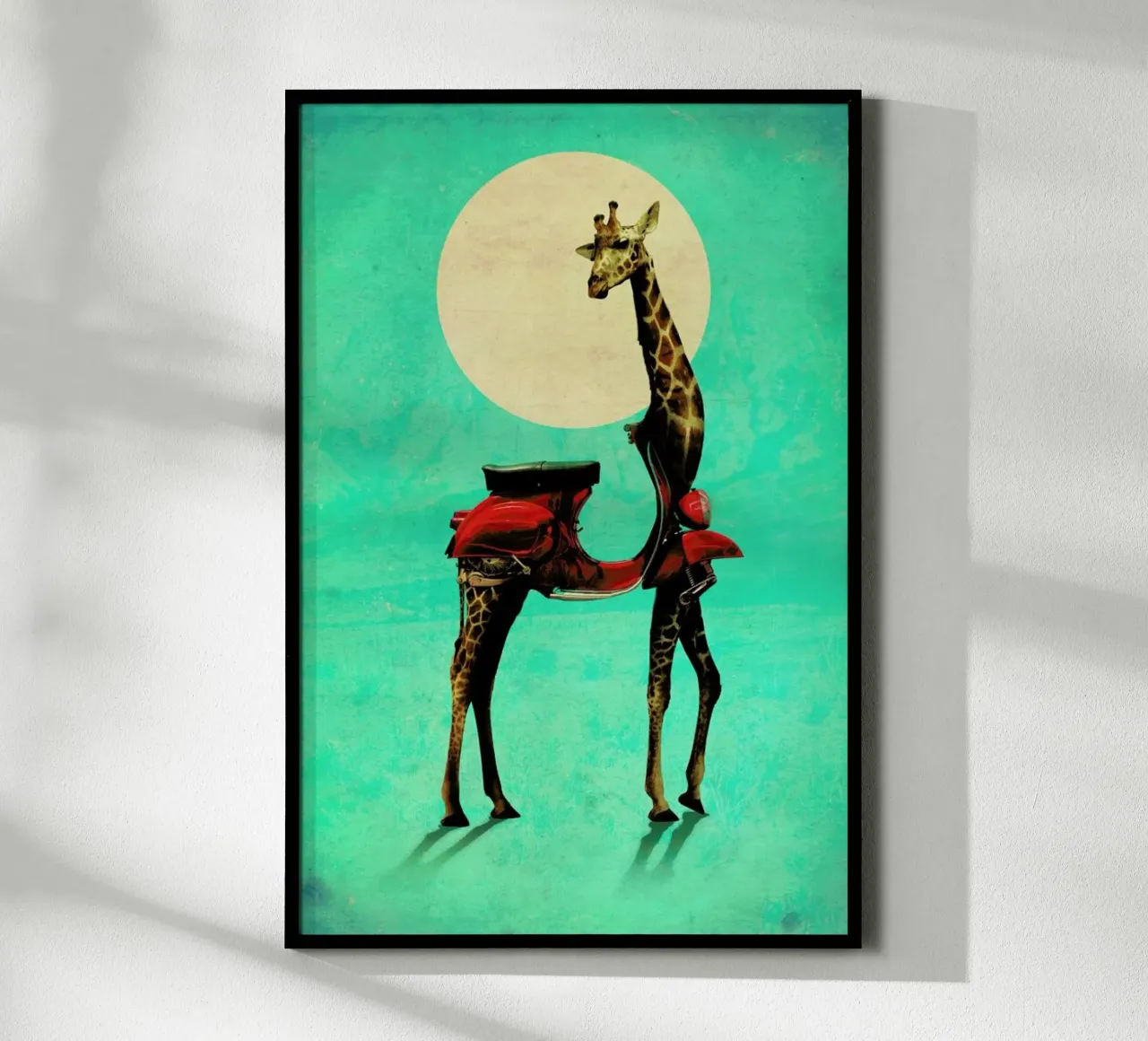Giraffe poster da Ali Gulec