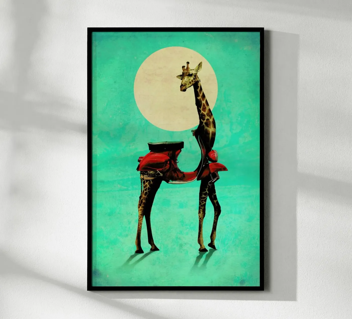 Giraffe poster da Ali Gulec