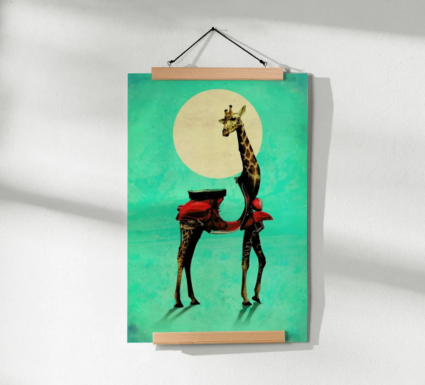 Giraffe poster da Ali Gulec