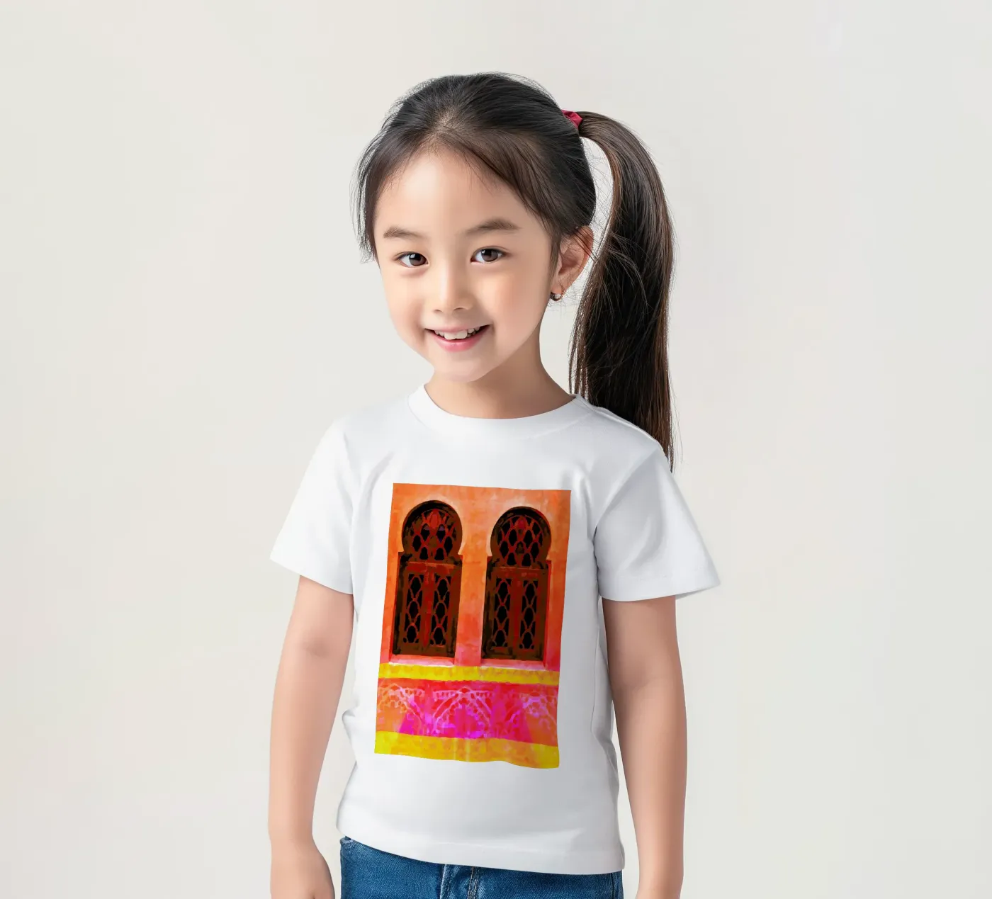 Morocco t-shirt bambini da Xchange Art Studio