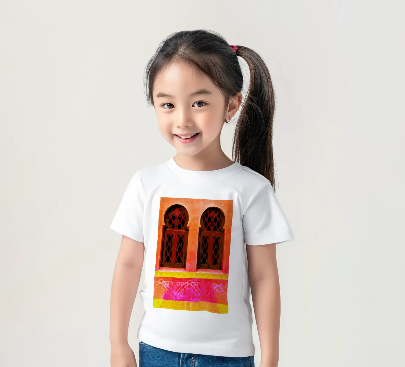 Morocco t-shirt bambini da Xchange Art Studio