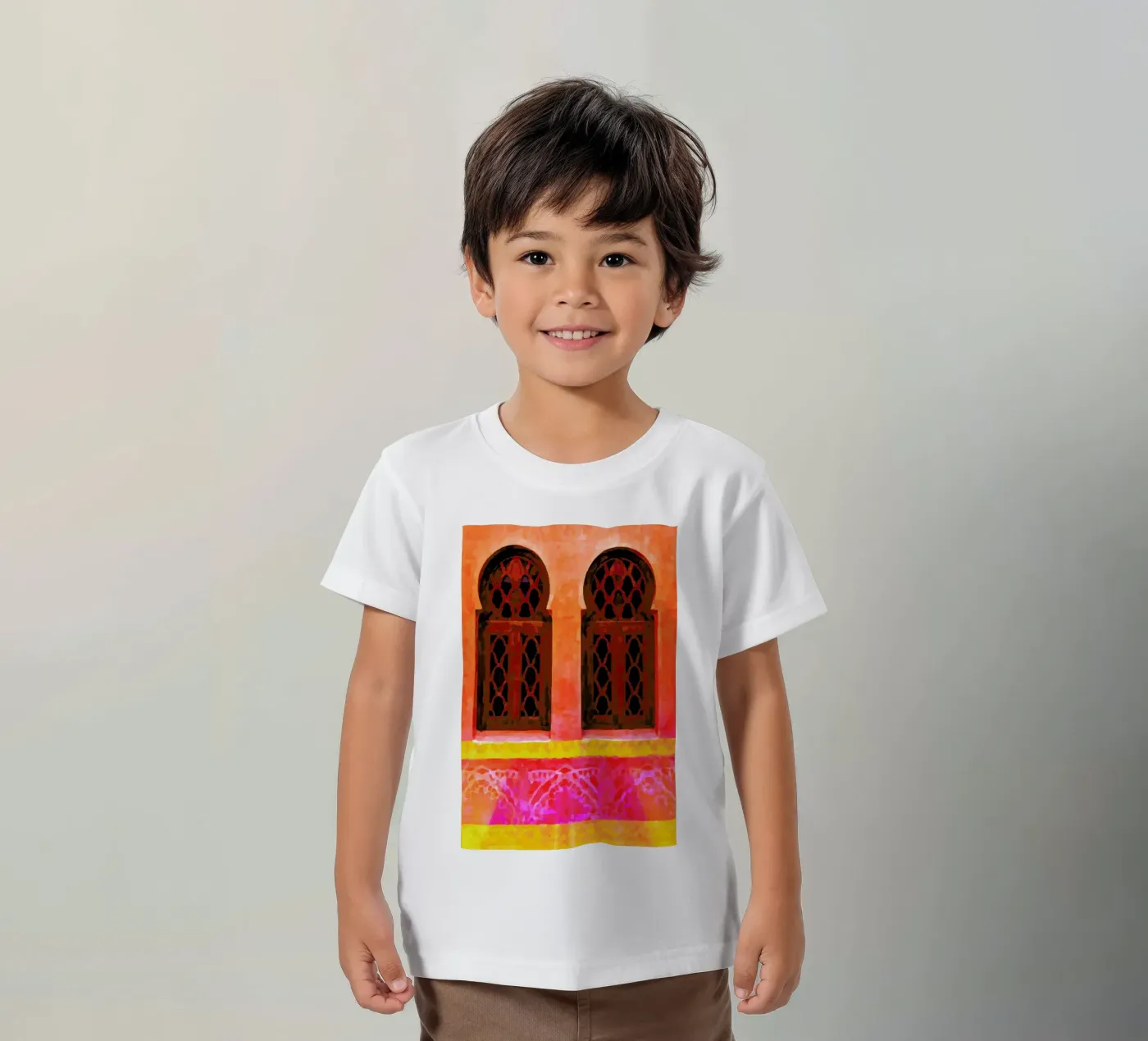 Morocco t-shirt bambini da Xchange Art Studio