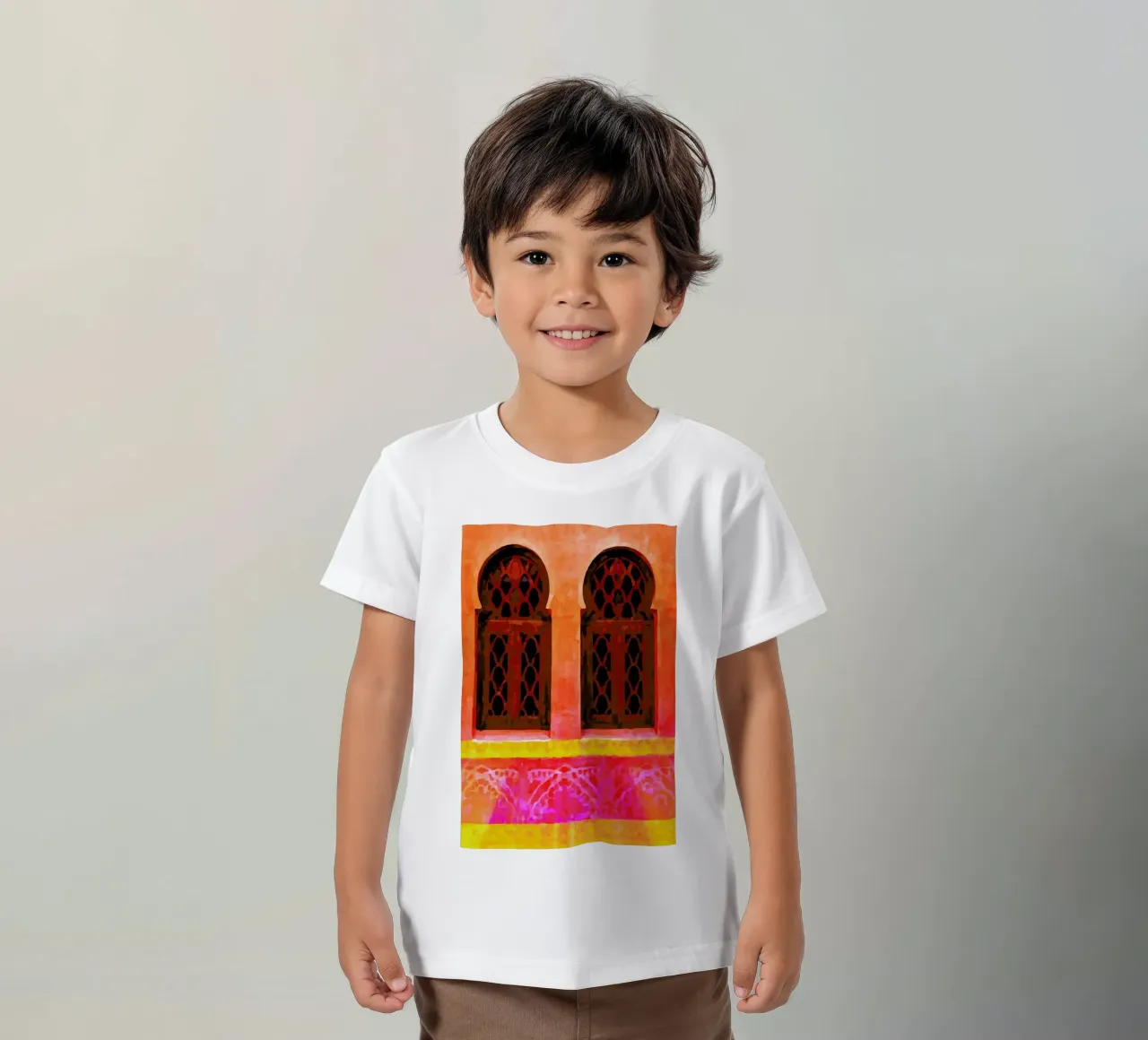 Morocco t-shirt bambini da Xchange Art Studio
