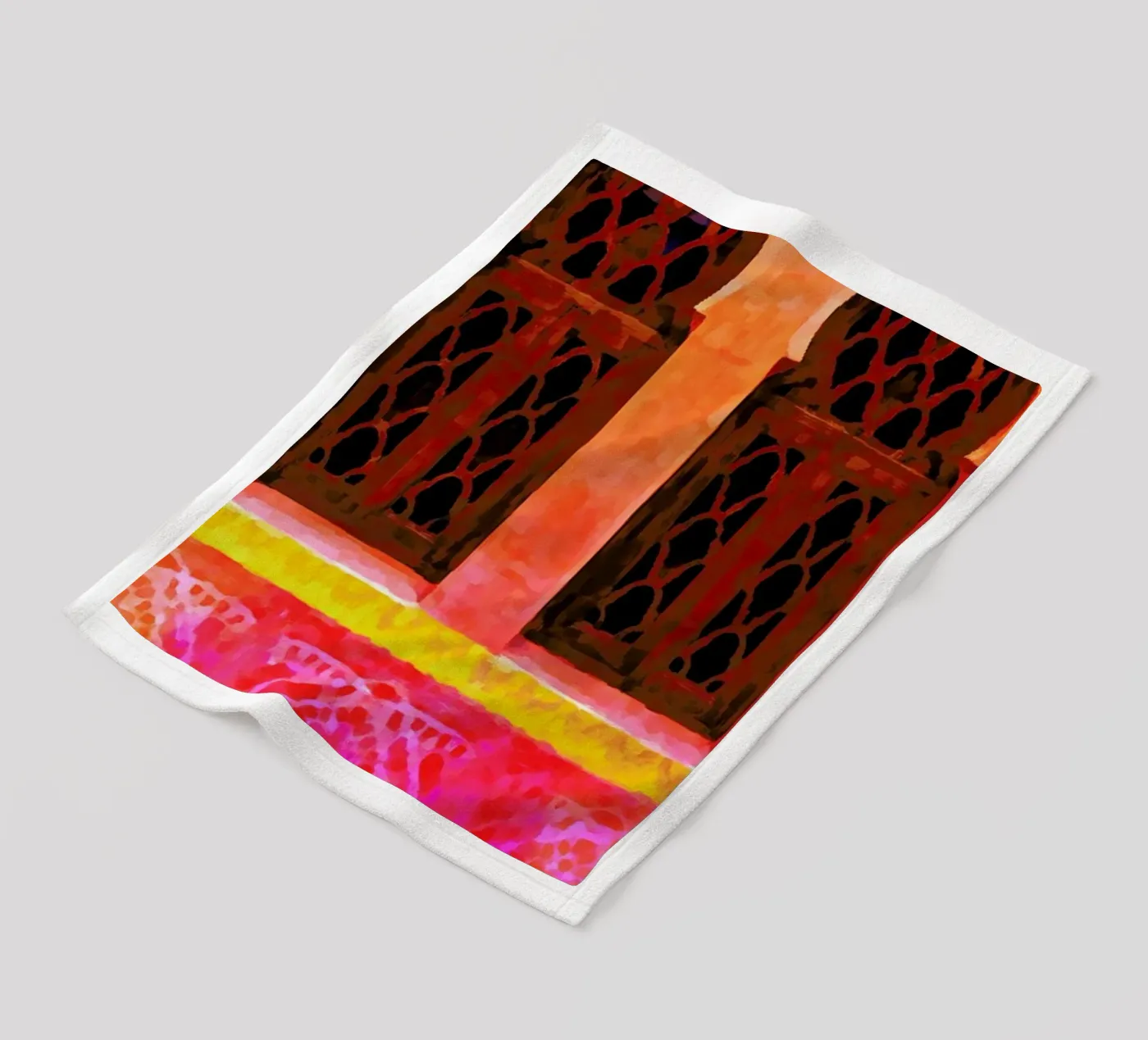 Morocco coperta in pile da Xchange Art Studio