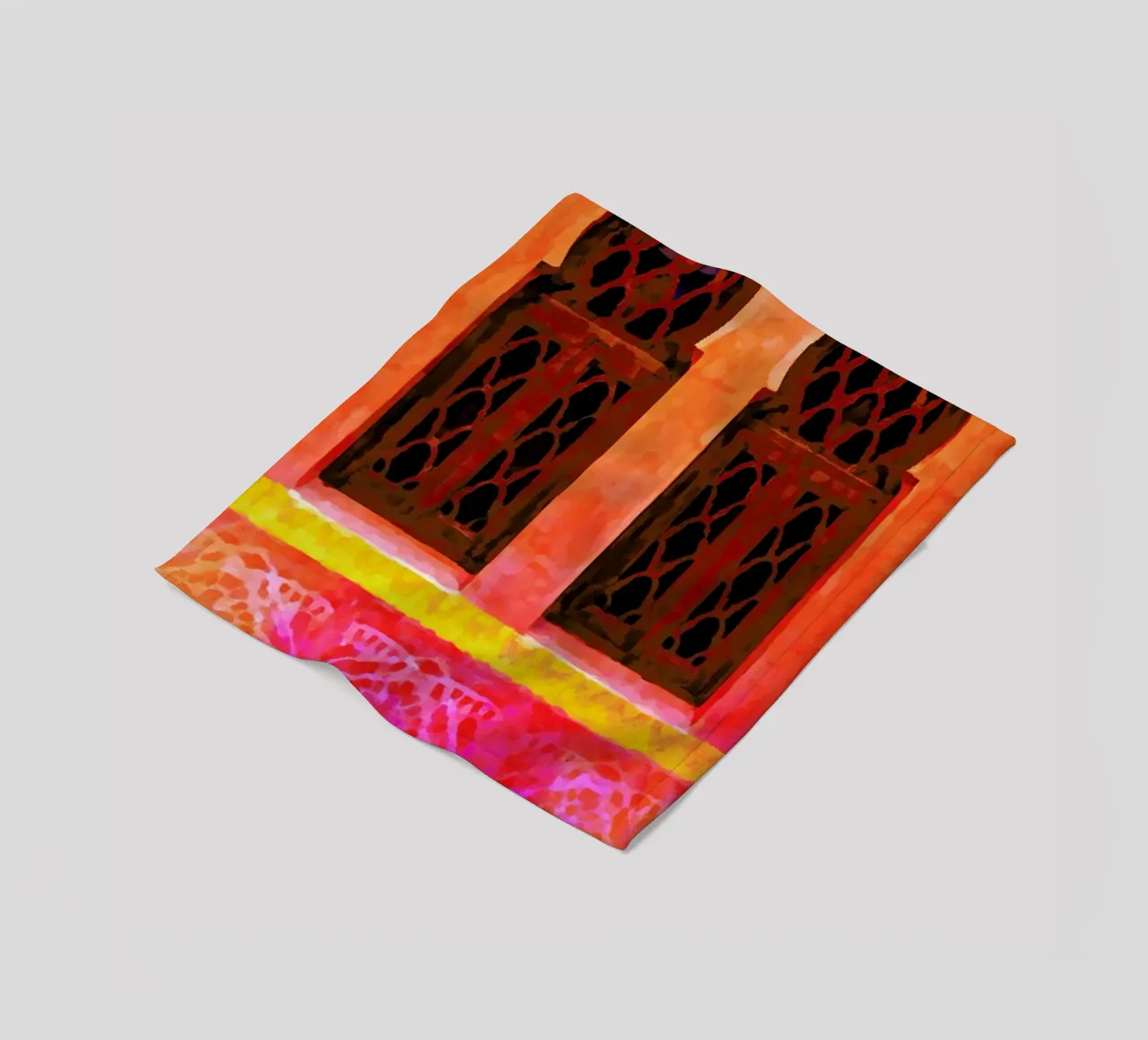 Morocco Fleecedecke von Xchange Art Studio