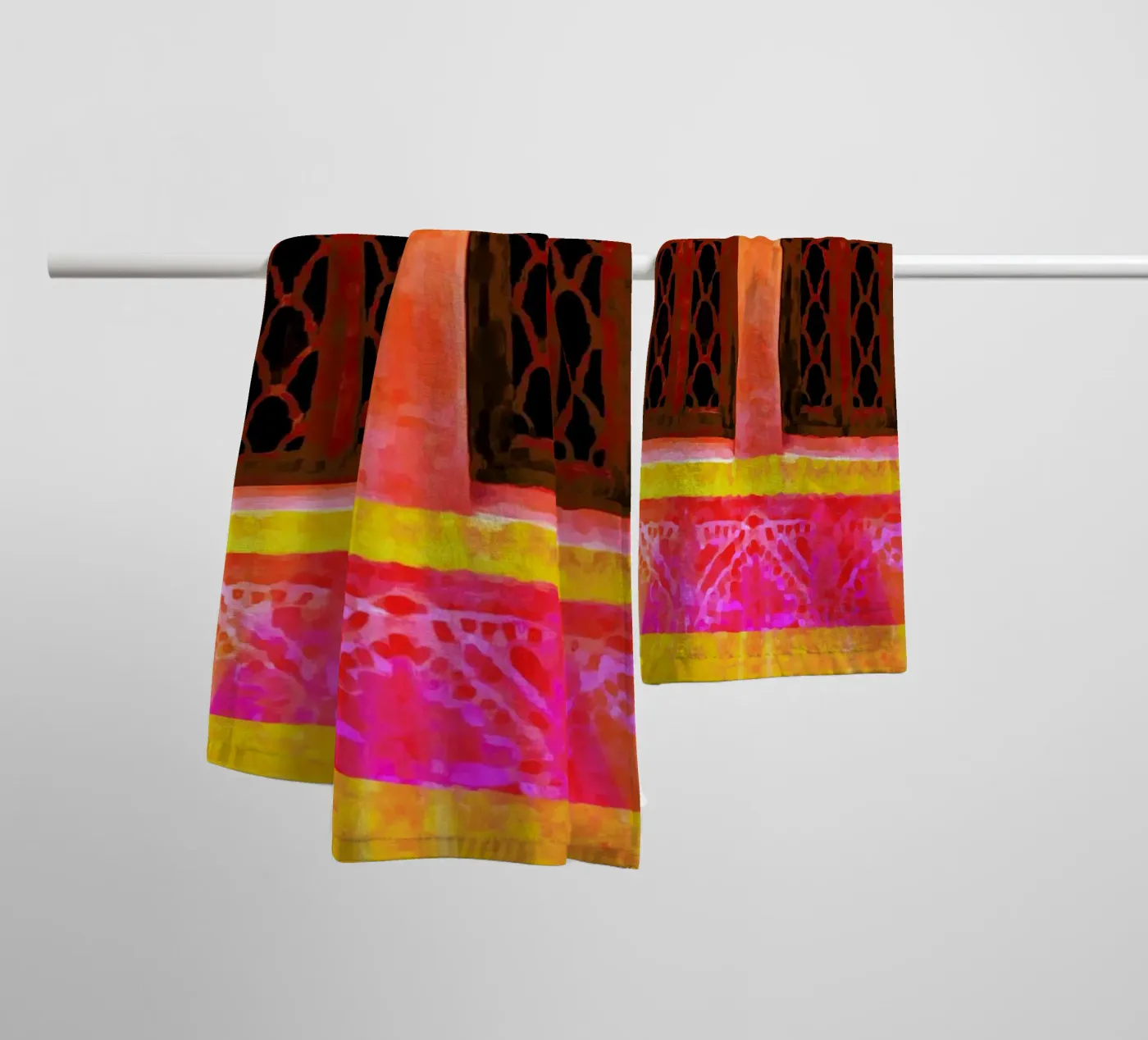 Morocco towel by Xchange Art Studio