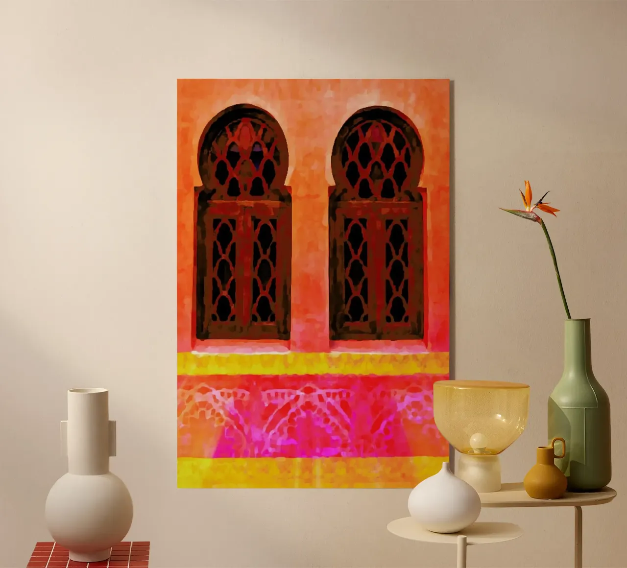 Morocco Acryl-Glas von Xchange Art Studio